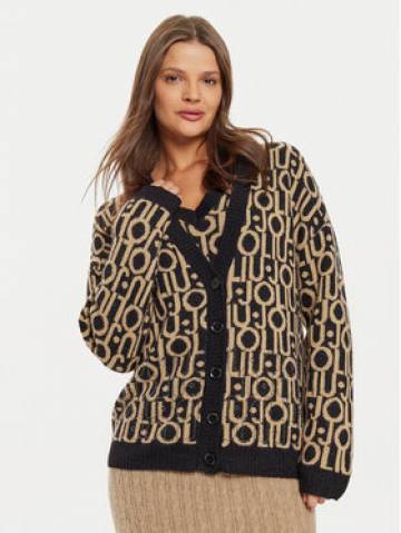 Liu Jo Кардиган WF4460 MA30P Коричневий Regular Fit Liu Jo Кардиган WF4460 MA30P Коричневий Regular Fit