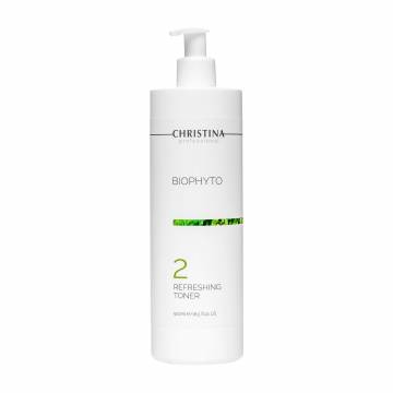 Освежающий тоник для лица Christina Bio Phyto Refreshing Toner 2 этап, 500 мл Освежающий тоник для лица Christina Bio Phyto Refreshing Toner 2 этап, 500 мл