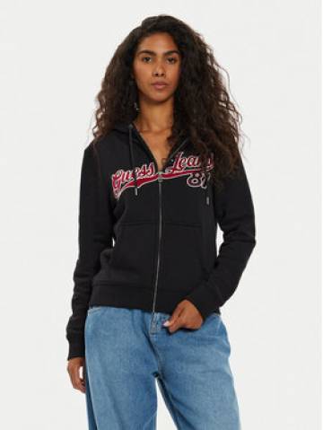 Guess Jeans Світшот W4BQ03 KC811 Чорний Regular Fit Guess Jeans Світшот W4BQ03 KC811 Чорний Regular Fit