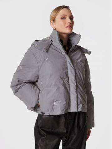 ROTATE Пуховик Padded Quilt RT2096 Сірий Regular Fit