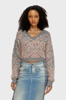 Женский пуловер M-RENZA Разноцветный XS Diesel A15203 0QKAI