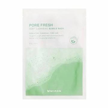 Очищающая пузырьковая тканевая маска для лица Mizon Pore Fresh Deep Cleansing Bubble Mask, 25 г Очищающая пузырьковая тканевая маска для лица Mizon Pore Fresh Deep Cleansing Bubble Mask, 25 г