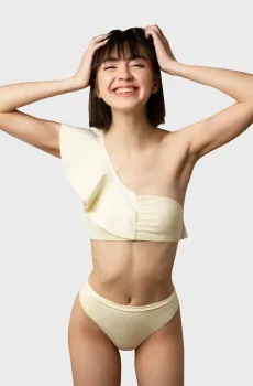 Женский белый лиф от купальника Белый L brabrabra SO246631