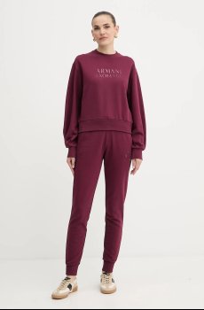 Хлопковые спортивные штаны Armani Exchange