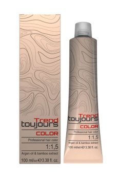Уценка! Перманентная краска для волос Trend Toujours Color Professional Hair Color 5.34 Light Golden Copper Brown, 100 мл