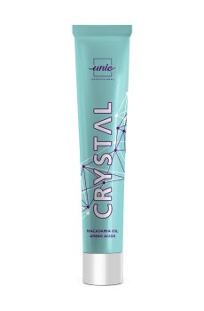 Крем-краска для волос Unic Professional Crystal Permanent Hair Color 4/35 Шатен золотисто-красный, 100 мл