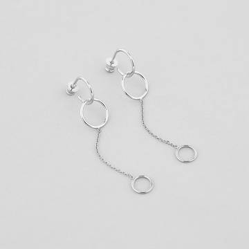 Серебряные серьги Minimal 1352-ср Серебряные серьги Minimal 1352-ср