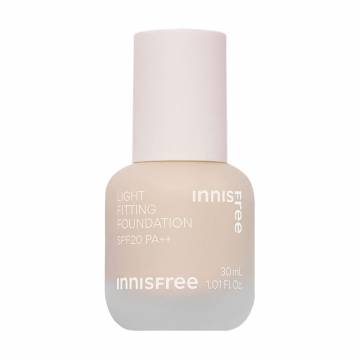 Тональная основа для лица Innisfree Light Fitting Foundation, SFP 20 PA++, 21C, 30 мл Тональная основа для лица Innisfree Light Fitting Foundation, SFP 20 PA++, 21C, 30 мл