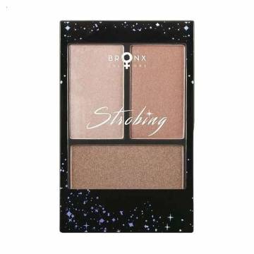 Палетка для контуринга лица Bronx Colors Strobing Palette 02 Rose, 20 г Палетка для контуринга лица Bronx Colors Strobing Palette 02 Rose, 20 г