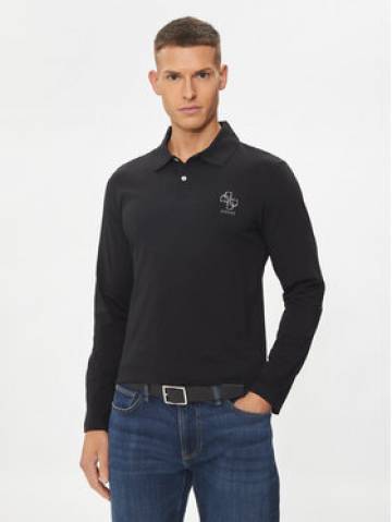 Guess Поло M4YP36 J1314 Чорний Slim Fit Guess Поло M4YP36 J1314 Чорний Slim Fit