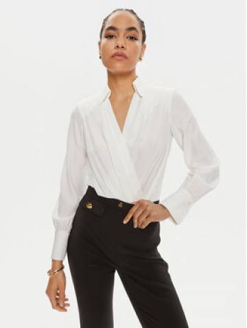 Elisabetta Franchi Боді CB-007-46E2 Білий Regular Fit Elisabetta Franchi Боді CB-007-46E2 Білий Regular Fit