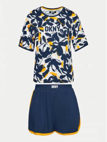 DKNY Піжама YI70014 Cиній Regular Fit DKNY Піжама YI70014 Cиній Regular Fit