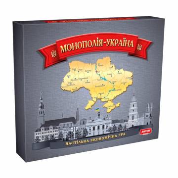 Детская настольная игра Artos Games Монополия Украина, от 8 лет Детская настольная игра Artos Games Монополия Украина, от 8 лет