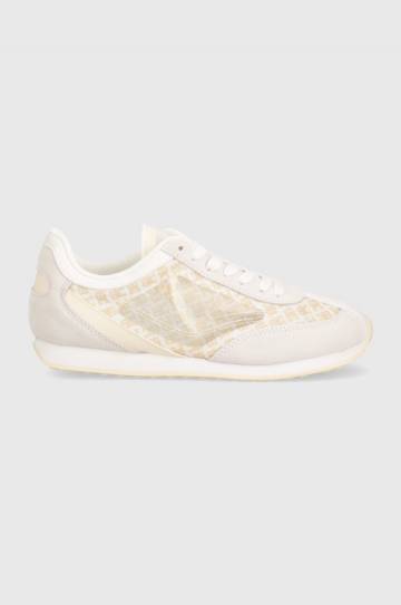Кроссовки Tommy Hilfiger TH MONOGRAM HERITAGE RUNNER цвет бежевый FW0FW07893 Кроссовки Tommy Hilfiger TH MONOGRAM HERITAGE RUNNER цвет бежевый FW0FW07893