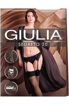Чулки женские Giulia Segreto 20 DEN, Daino, размер 3/4