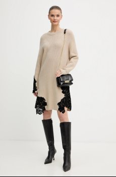 Платье с добавлением шерсти Pinko