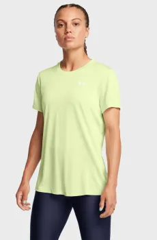 Женская желтая футболка Tech SSC- Twist Желтый XS Under Armour 1384230-383