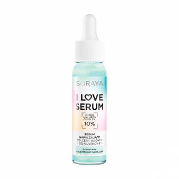 Увлажняющая сыворотка для лица Soraya I Love Serum для сухой и обезвоженной кожи, 30 мл Увлажняющая сыворотка для лица Soraya I Love Serum для сухой и обезвоженной кожи, 30 мл