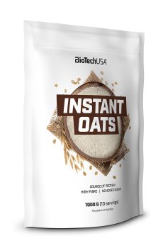 Овсянка быстрого приготовления BioTechUSA Instant Oats Лесной орех, 1 кг