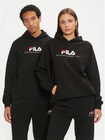 Fila Світшот Unisex Brunssum FAU0145 Чорний Regular Fit Fila Світшот Unisex Brunssum FAU0145 Чорний Regular Fit