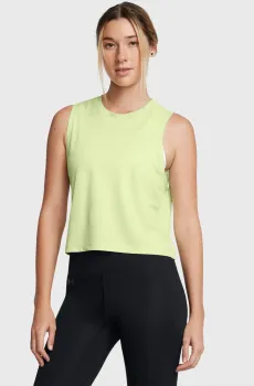 Женская салатовая майка Vanish Engineered Tank Салатовый S Under Armour 1386800-383