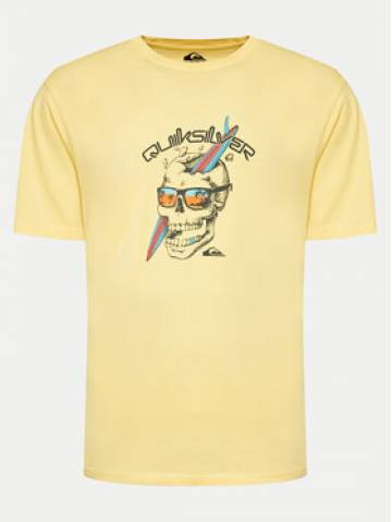 Quiksilver Футболка One Last Surf EQYZT07674 Жовтий Regular Fit Quiksilver Футболка One Last Surf EQYZT07674 Жовтий Regular Fit