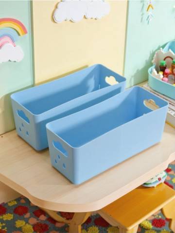 Кошик для зберігання 2 pack - light blue Кошик для зберігання 2 pack - light blue