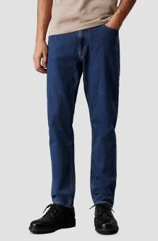 Мужские синие джинсы TAPERED FIT MID BLUE Синий 30-32 Calvin Klein K10K113641
