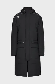 Мужская черная парка Черный S Arena 004914-500