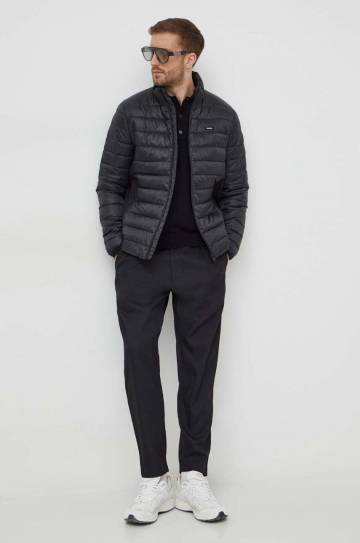 Куртка Calvin Klein мужская цвет чёрный переходная Куртка Calvin Klein мужская цвет чёрный переходная