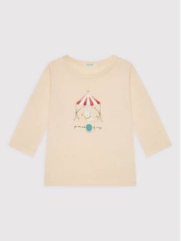 United Colors Of Benetton Блузка 3ATNA1018 Бежевий Regular Fit United Colors Of Benetton Блузка 3ATNA1018 Бежевий Regular Fit