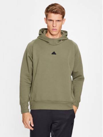 adidas Світшот Z.N.E. Premium IN5116 Зелений Loose Fit adidas Світшот Z.N.E. Premium IN5116 Зелений Loose Fit