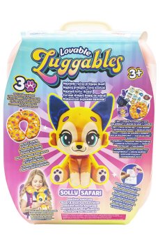 Детский набор-сюрприз Lovable Luggables с чемоданчиком и мягкой игрушкой Solly, от 3 лет (29507)
