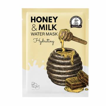 Тканевая увлажняющая маска для лица Beauty of Majesty Honey & Milk Water Mask с медом и молоком, 25 мл Тканевая увлажняющая маска для лица Beauty of Majesty Honey & Milk Water Mask с медом и молоком, 25 мл
