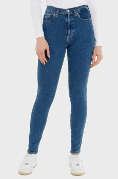 Женские синие джинсы SYLVIA HGH SSKN Синий 28-32 Tommy Jeans DW0DW17147