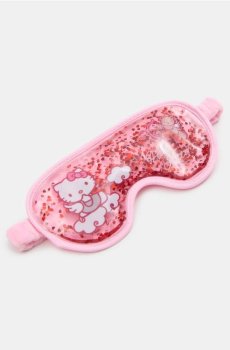 Гелева маска для очей Hello Kitty - рожевий