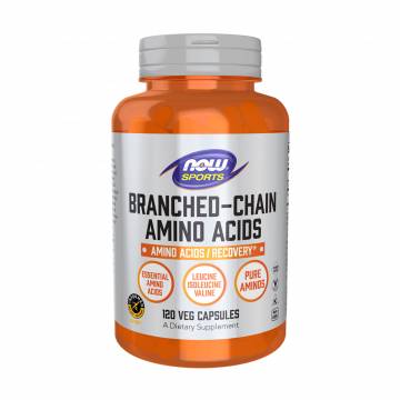 Комлекс аминокислот с разветвленными цепями NOW foods Sports Branched Chain Amino Acids, 120 капсул Комлекс аминокислот с разветвленными цепями NOW foods Sports Branched Chain Amino Acids, 120 капсул