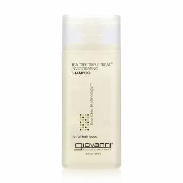 Стимулирующий шампунь Giovanni Eco Chic Technology Invigorating Shampoo для всех типов волос, с экстрактом чайного дерева, 60 мл Стимулирующий шампунь Giovanni Eco Chic Technology Invigorating Shampoo для всех типов волос, с экстрактом чайного дерева, 60 мл