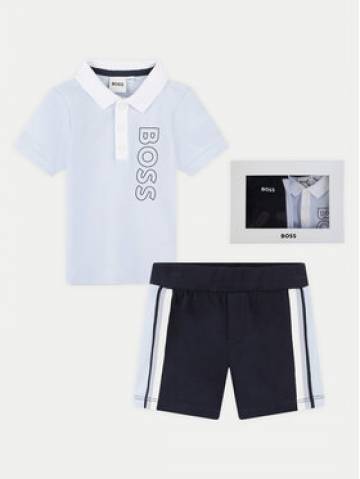 Boss Набір футболка і шорти J50785 Голубий Regular Fit Boss Набір футболка і шорти J50785 Голубий Regular Fit