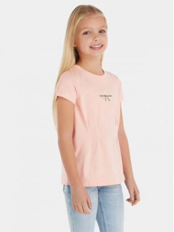 Calvin Klein Jeans Футболка Monogram IG0IG02103 Рожевий Regular Fit Calvin Klein Jeans Футболка Monogram IG0IG02103 Рожевий Regular Fit