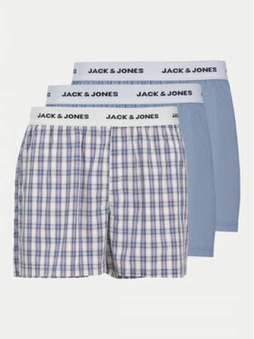 Jack&Jones Набір з 3 пар боксерів Peter 12265461 Блакитний Jack&Jones Набір з 3 пар боксерів Peter 12265461 Блакитний