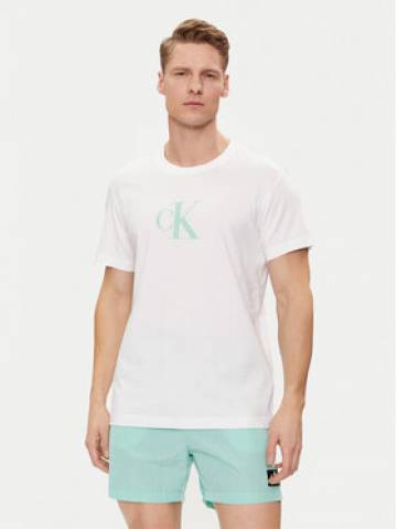 Calvin Klein Swimwear Футболка KM0KM00971 Білий Regular Fit Calvin Klein Swimwear Футболка KM0KM00971 Білий Regular Fit