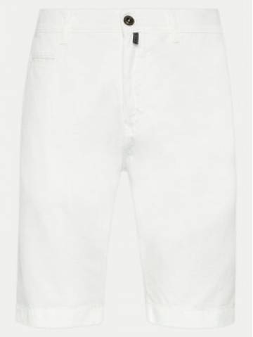 Pierre Cardin Шорти з тканини 34770/000/5002 Білий Modern Fit Pierre Cardin Шорти з тканини 34770/000/5002 Білий Modern Fit