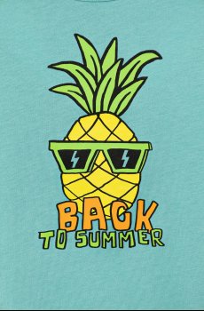 Детская хлопковая футболка United Colors of Benetton