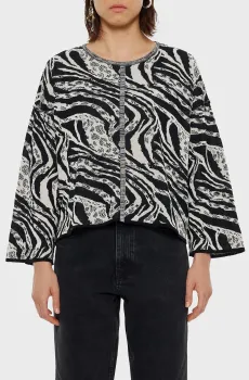 Женский джемпер с узором Разноцветный L Bimba Y Lola 242BR7223.10220