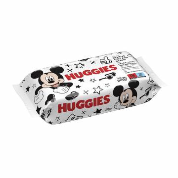 Детские влажные салфетки Huggies Mickey Mouse, 56 шт Детские влажные салфетки Huggies Mickey Mouse, 56 шт