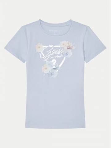 Guess Футболка J5RI22 K6YW4 Блакитний Regular Fit Guess Футболка J5RI22 K6YW4 Блакитний Regular Fit