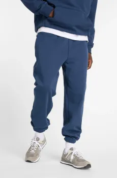 Мужские синие  спортивные брюки NB Athletics Синий L New Balance MP41508NNY