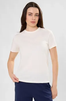 Женская белая футболка Белый XS HUGO 50561233;115