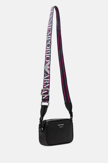 Кожаная сумочка Emporio Armani цвет чёрный Y3H276 Y478E Кожаная сумочка Emporio Armani цвет чёрный Y3H276 Y478E